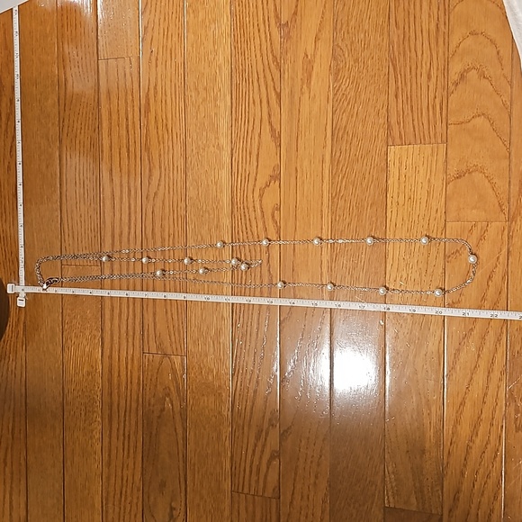 Double stranded pearl necklace - Picture 1 of 5